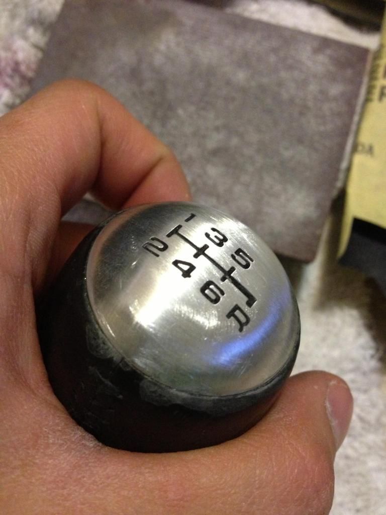 DIY Shift Knob Refinish Drive Accord Honda Forums